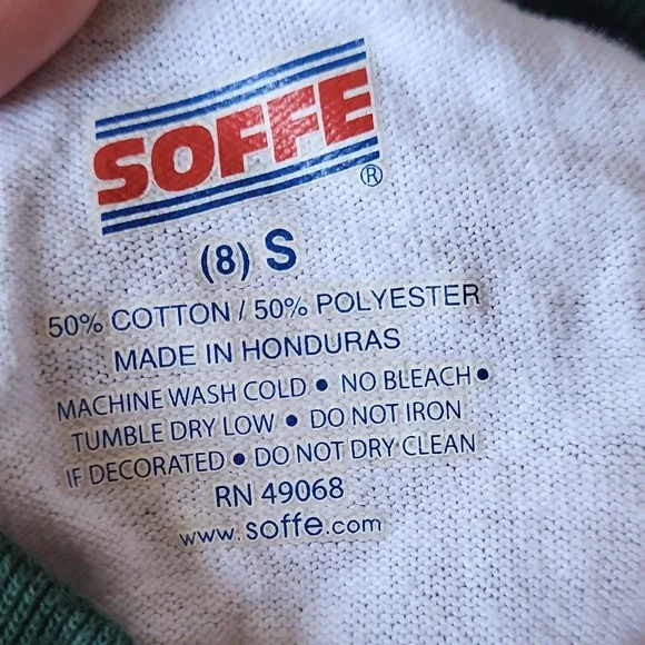 Green and White Baseball Shirt - Picture 3 of 3